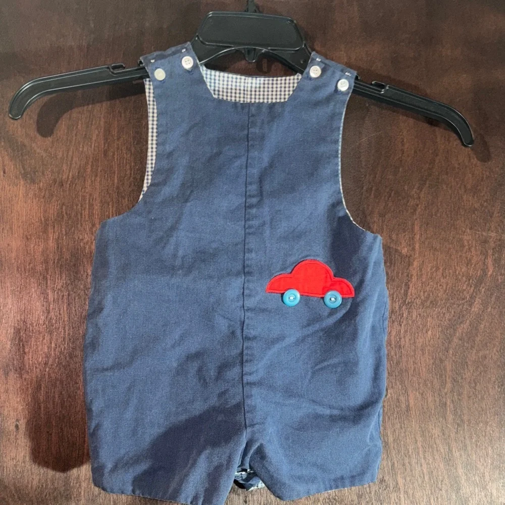 Vintage Bailey Boys Reversible Romper